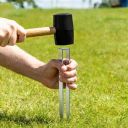 Dailygoods- Grondankers U-vormig 4 stuks - Roestvrij Staal - Robuuste — thumbnail 3
