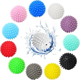 12 stuks drogerballen voor wasdroger, wasballen, drogerballen voor donsjacks, wasballen voor wasmachine en droger, wasbal voor wasmachine, wasballen — thumbnail 2