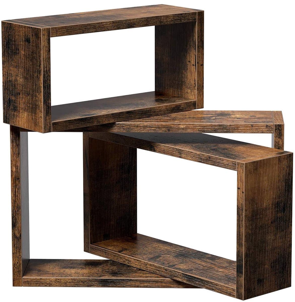 Vintage bruine wandplanken - 30 x 10 x 15 cm - Vintage bruin — afbeelding 1