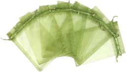 Fruitbewaarzakken - Fruitzakjes Netzakken - Voedsel Drogen Bewaren - Ademende Stof - 100 stuks - Veelkleurig — thumbnail 1