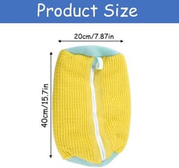 Vastsea Schoenpoetszak, Schoenpoetszak voor Wasmachine, Waszak voor Schoenen, Herbruikbare Schoenwaszak voor Alle Schoensoorten en Maten, Geel, Eenvoudige Stijl — thumbnail 5