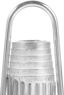 SnelShoppen - 4 Stuks Stalen Draad Spanner Waslijn Regulator Rolbare Huishoudelijke Gereedschappen RVS Uittrekbare Waslijn Katrol Voor Kleding Ophange — thumbnail 2