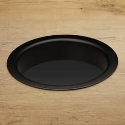 Ø 180 x H 41,5 mm Roestvrij staal zwart gelakt — thumbnail 4