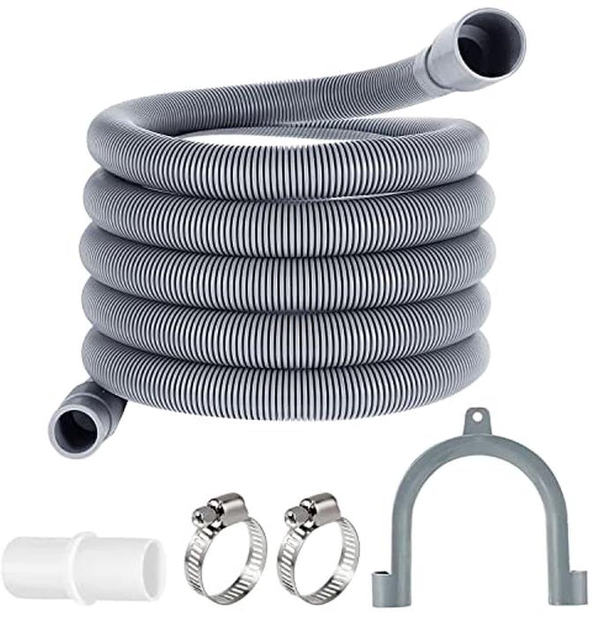 Universele Afvoerslang voor Wasmachines en Vaatwassers 3m x 20mm - Verlengset — afbeelding 1