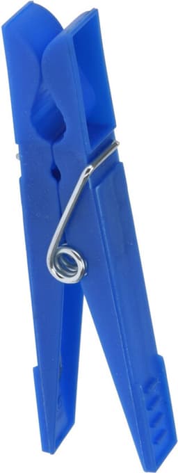 Plasticforte Wasknijpers ophang mandje/bakje - roze - met 72x plastic knijpers — thumbnail 3
