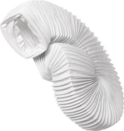 Afvoerslang Airco 110 x 55 mm - Flexibele PVC slang 3 meter - Airco afzuigkap droger — thumbnail 2