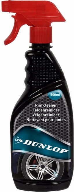 Dunlop auto velgen schoonmaken setje - borstel/schoonmaak spray/microvezeldoek - velgenreiniger pakket - auto en fiets — thumbnail 4