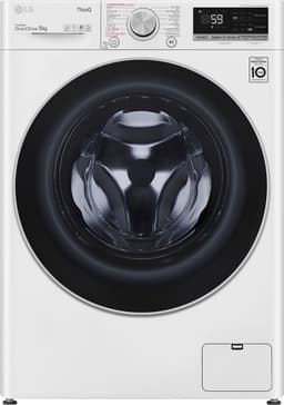 LG F4WV509S1H wasmachine Voorlader 9 kg 1400 RPM Wit — thumbnail 1