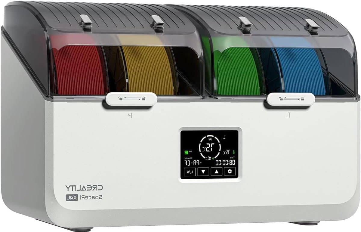 Filament Droger - Dehydrator Spoelen - 3D Printen - Actieve Ontvochtiging - 38 x 29 x 27 cm - Wit — afbeelding 1