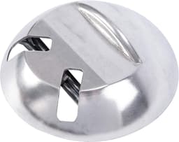 Bodemaanslag - Vloeranker poort - Hekwerk monteren - Om in beton te gieten - Ø205 x 65 mm - Aluminium — thumbnail 5
