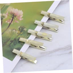 Fotoklemmen - Mini knijpers - Foto's ophangen - Stevige structuur - 50 stuks - Goud — thumbnail 4