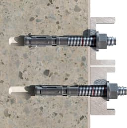 Betonankers - Zware ankers Verankeringen - Zware Lasten Bevestigen - EOSTA Goedgekeurd - M12 x 160 mm - Verzinkt — thumbnail 2