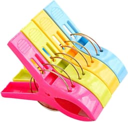 Wasknijpers - Strandhanddoekclips - Kleding Drogen - Winddicht Ontwerp - 4 Stuks - Color1 — thumbnail 1