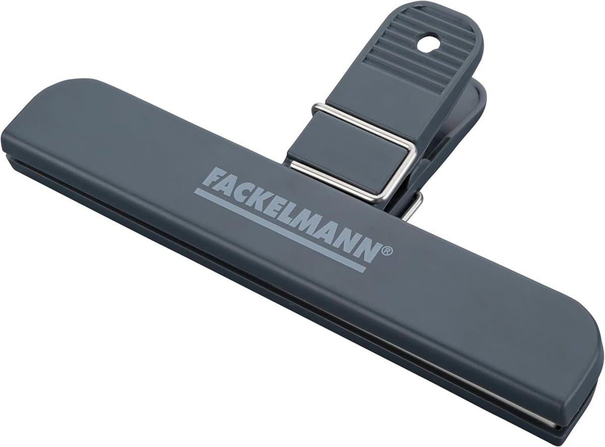 Zakkenklem - Sluitclip - Luchtdicht Sluiten - Aroma-veilig - 15 cm - Rood — afbeelding 1