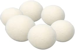 Dailygoods - Droogballen - Wol Droogballen - Vermindert Statische Elektriciteit - 4 cm - Elimineren Geur - Energie besparen - Voor Thuis - 6 Stuks — thumbnail 5
