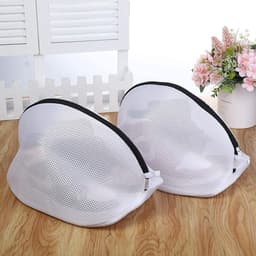 Wasnet voor Schoenen, Set van 2 Stuks, Waszak met Rits voor Sneakers en Sokken (38 x 21 x 23 cm), Ideaal voor Wassen en Bescherming — thumbnail 3