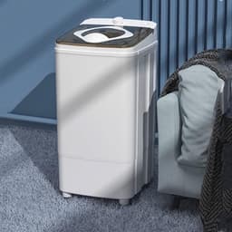 Elektrische Wasdroger - Centrifuge machine - Vocht verwijderen - Draagtijd verkorten - 10 kg capaciteit - Wit — thumbnail 1