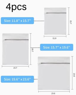 Dailygoody - Waszakken voor wasmachine - Bescherming voor kleding — thumbnail 4