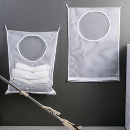 Hanging Laundry Basket voor Efficiënte Wasorganisatie, Ideaal voor Badkamer en Slaapkamer, Ruimtebesparend en Handig — thumbnail 3