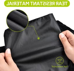 Set van 2 Opvouwbare Waszakken 20 x 24 inch - Duurzame Organizer voor Vuile Kleding, Speelgoed en Campingaccessoires — thumbnail 3