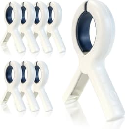 La'Moussawi ® Extra Grote Stevige Handdoekklemmen voor Strandstoelen Set van 8 Stuks — thumbnail 1
