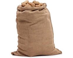 Jute Zak - Opbergtas Groenten - Veelzijdig Gebruik - Versterkte Zijkanten - 60 x 100 cm — afbeelding 1