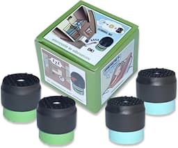 Trillingsdemper voor Airco Buitenunit - Kunststof met Veer - 70 tot 120kg Draagkracht — thumbnail 2