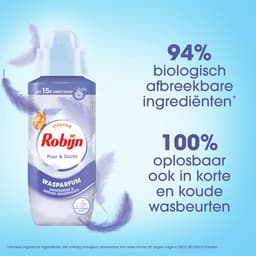 Robijn - Intense Wasparfum - Puur & Zacht - 4 flessen x 342 ml - Voordeelverpakking — thumbnail 5