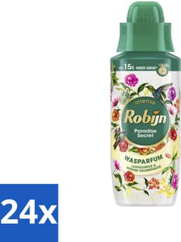 24 x Robijn Wasparfum Paradise Secret 342 ml - Wasparfum - Wasparfum Voor Kleding - Geurboost - Botanische Geur - Wasmiddel — thumbnail 1