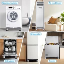 Verstelbaar Onderstel voor Wasmachine en Apparaten (40-60 cm) — thumbnail 4