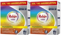 Robijn Professional - Wasmiddel Poeder Gekleurde Was 180 Wasbeurten Pro Formula - 2 x 8 kg - Voordeelverpakking — thumbnail 1