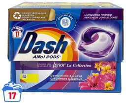 2 x Dash - Lenor Collectie - Wasmiddel Capsules - All-in-1 Pods - Witte en Gekleurde Was - Gemberlelie & Guava - 17 Wasbeurten - Wasmiddel Capsules - Waspoeder Capsules - Lenor Geur - Gemberlelie - Guava — thumbnail 2