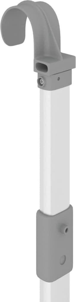 vidaXL - Droogrek - voor - balkon - 54x25x42 - cm - aluminium — thumbnail 5