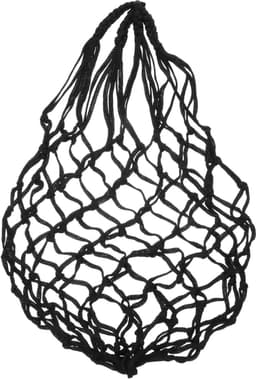 Voederzak Pluimvee - Hooi Net - Langzaam Voeren - Duurzaam Nylon Gaas - 64x3cm - Zwart — thumbnail 1