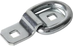 Afmeeranker D Ring - Grondhaak Verankering - Vastzetten Vracht - Heavy Duty Staal - 87.5 mm - Zilver — thumbnail 1