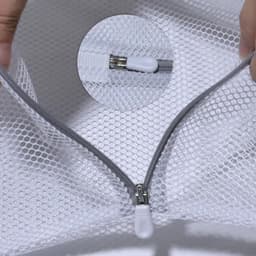 Waszak voor kleding en linnengoed - 4 stuks, 30 x 40 cm - Handig voor wasmachine en droger — thumbnail 4
