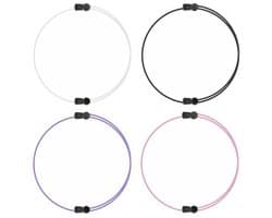 MTTproducts- Kledingtouwen 4 Stuks - Elastische Kledingtouwen - Verstelbare Kledingtouwen - Gereedschap voor Kleding - Accessoires voor Kleding - Duurzaam Touw 91 cm - Kledingaccessoires