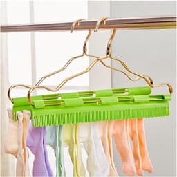 Sokkenclips 4 stuks - Multifunctioneel Sokker-droogrek - Kunststof Kleerhanger - Ondergoed/Handdoeken - Praktische Sokkenhouders - Ruimtebesparend - Sokkendroger — thumbnail 2
