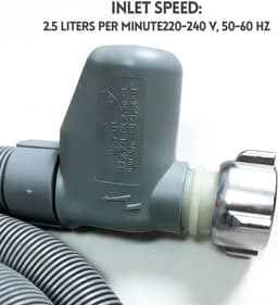 Universele Inlaat Slang voor Afwasmachine en Wasmachine, 1,85 m Water Slang met 3/4 Inch Aansluiting en Hoek van 90 Graden — thumbnail 3