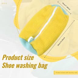 Waszakken, schoenentas voor wasmachine, schoenenzak, wasmachine schoentassen, herbruikbare schoenentas voor wasmachine, geschikt voor alle schoenen — thumbnail 5