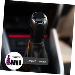 1set Shift Knob Adaptors Duurzame Vergrendeling Voor Versnellingspook Eenvoudig Te Installeren Accessoire Voor Auto Modificatie — thumbnail 2
