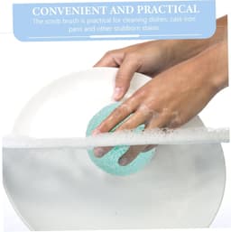 1set Keukenreinigingsborstel Met Vervangbare Borstelkoppen Handige Scrubborstel Voor Pannen Groenten Keukenoppervlakken Ergonomische Handgreep Voor Comfort Efficiëntie — thumbnail 5