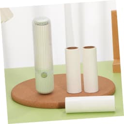 1set Mini Lint Roller Draagbare Plakkerige Voor Dierenharen Herbruikbare Lintverwijderaar Voor Kleding Meubels Met Vervangbare Adhesieve Comfortabele Grip Duurzaam Ontwerp — thumbnail 3