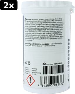 2x BOSCH SIEMENS B/s Vw/wasmachine Ontkalker 250g — thumbnail 3