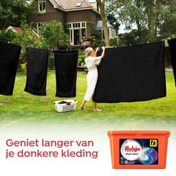 Robijn Wascapsules 3-in1 Black Velvet 15 stuks - Voordeelverpakking 12 stuks — thumbnail 4