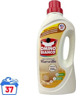 Omino Bianco - Marseille - Wasmiddel - Natuurlijke Zeep - Witte & Gekleurde Was - 37 Wasbeurten - Voordeelverpakking - 6 stuks — thumbnail 3