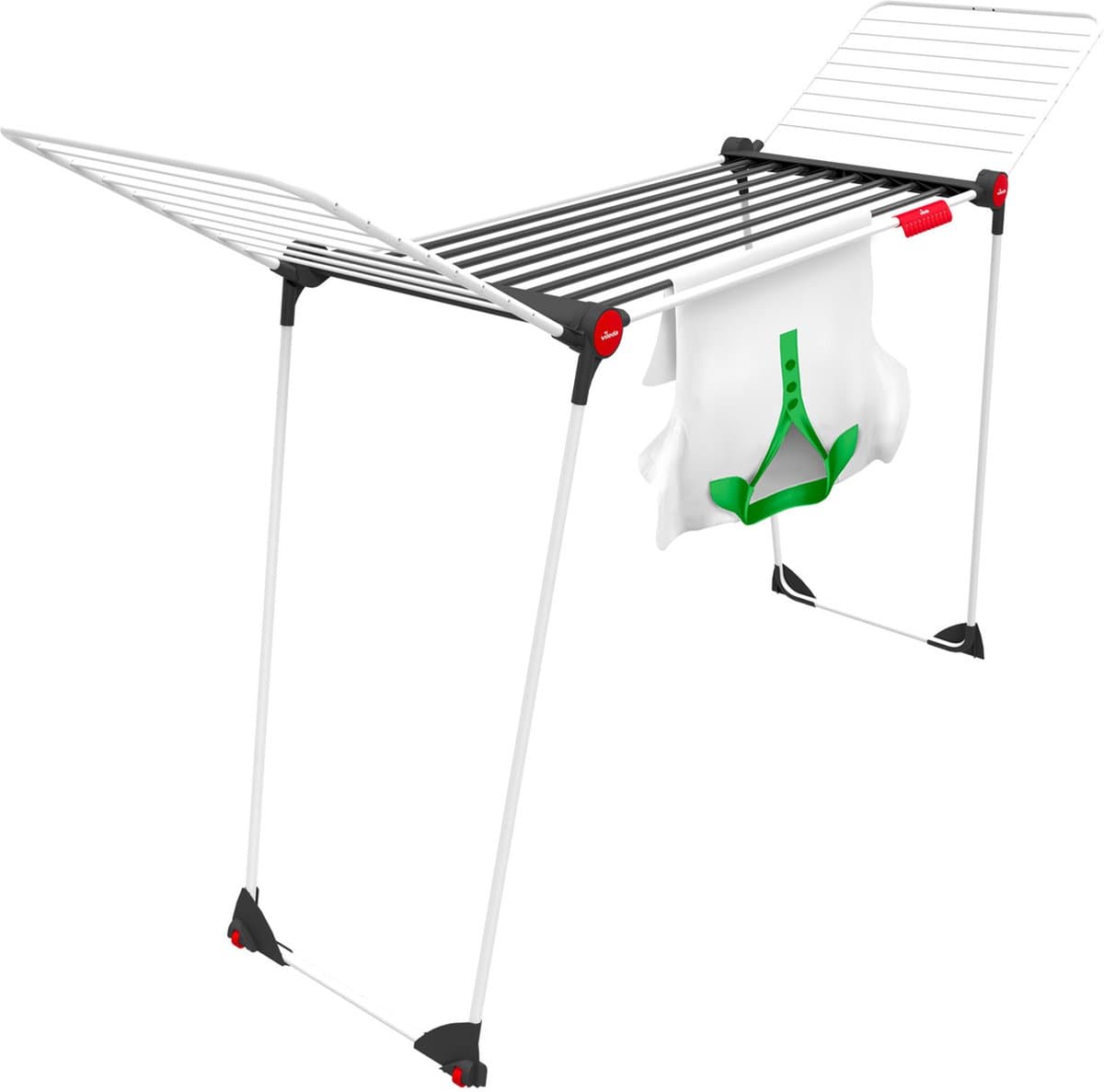 Vileda Soft Care Droogrek - Tafel Droogrek - 21 m drooglengte - Hoge vleugels - XXL waslijnen — afbeelding 1