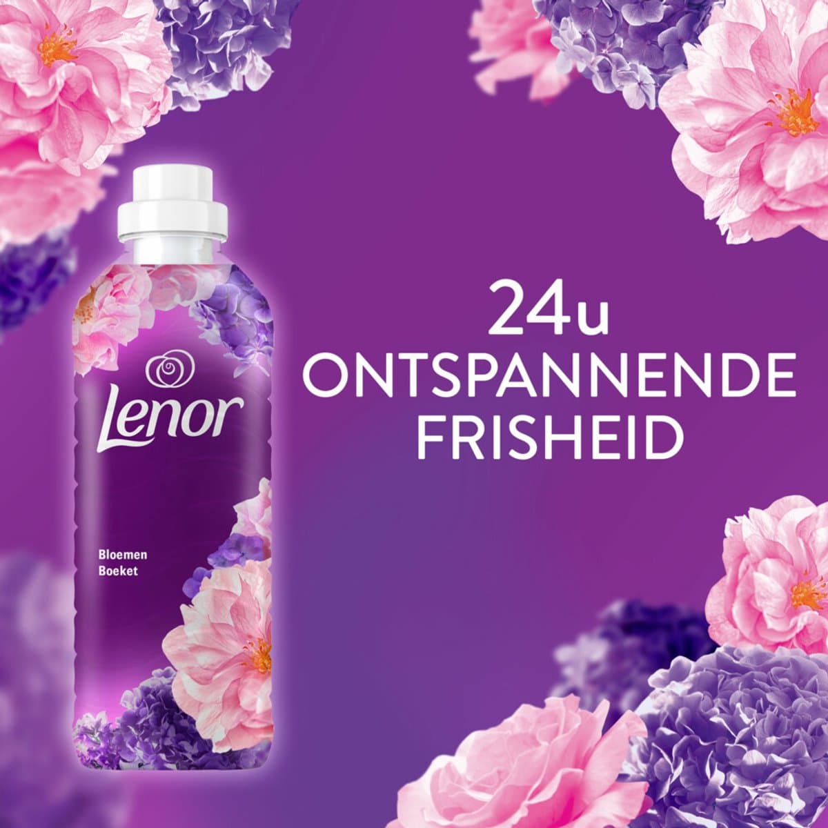Lenor Wasverzachter Bloemenboeket 55 Wasbeurten 1155 ml — afbeelding 1