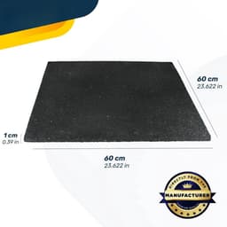 Anti Trillingsmat Wasmachine - en Wasdroger - Geluidsdempende Antislip Mat - Rubber Mat Trillingsdempers - Trillingsdempers wasmachine – Extra dik - Voetjes wasmachine & droger - Wasmachine demper – Anti trillings - vibratie - dempers pads – Antislip — thumbnail 3