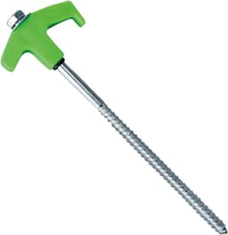 Grondanker Schroef - Tentharingen Stevig - Outdoor Verankering - Licht Op In Donker - 20 cm - Groen — thumbnail 5
